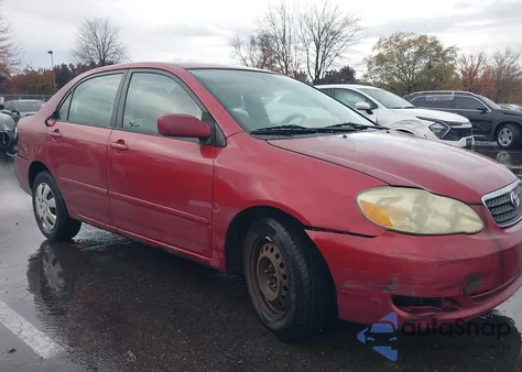 2005 Toyota Corolla Le z USA, uszkodzony, nr VIN 2T1BR32E05C361783